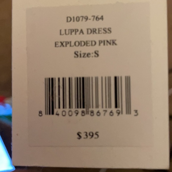 LOVESHACK FANCY LUPPA DRESS EXPLODED PINK - Picture 11 of 12